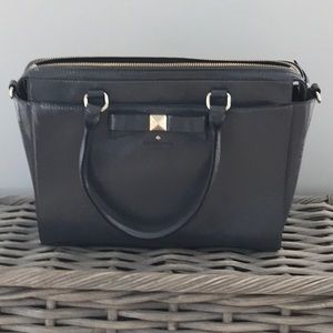 Kate Spade Gray Leather Purse and Wallet